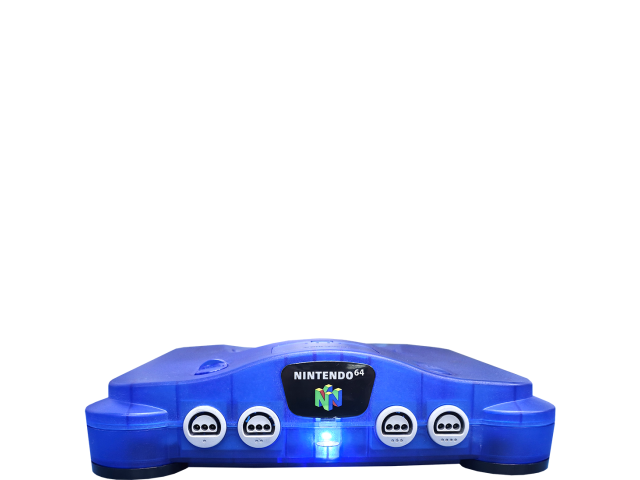 HDMI/RGB Modded Blue N64